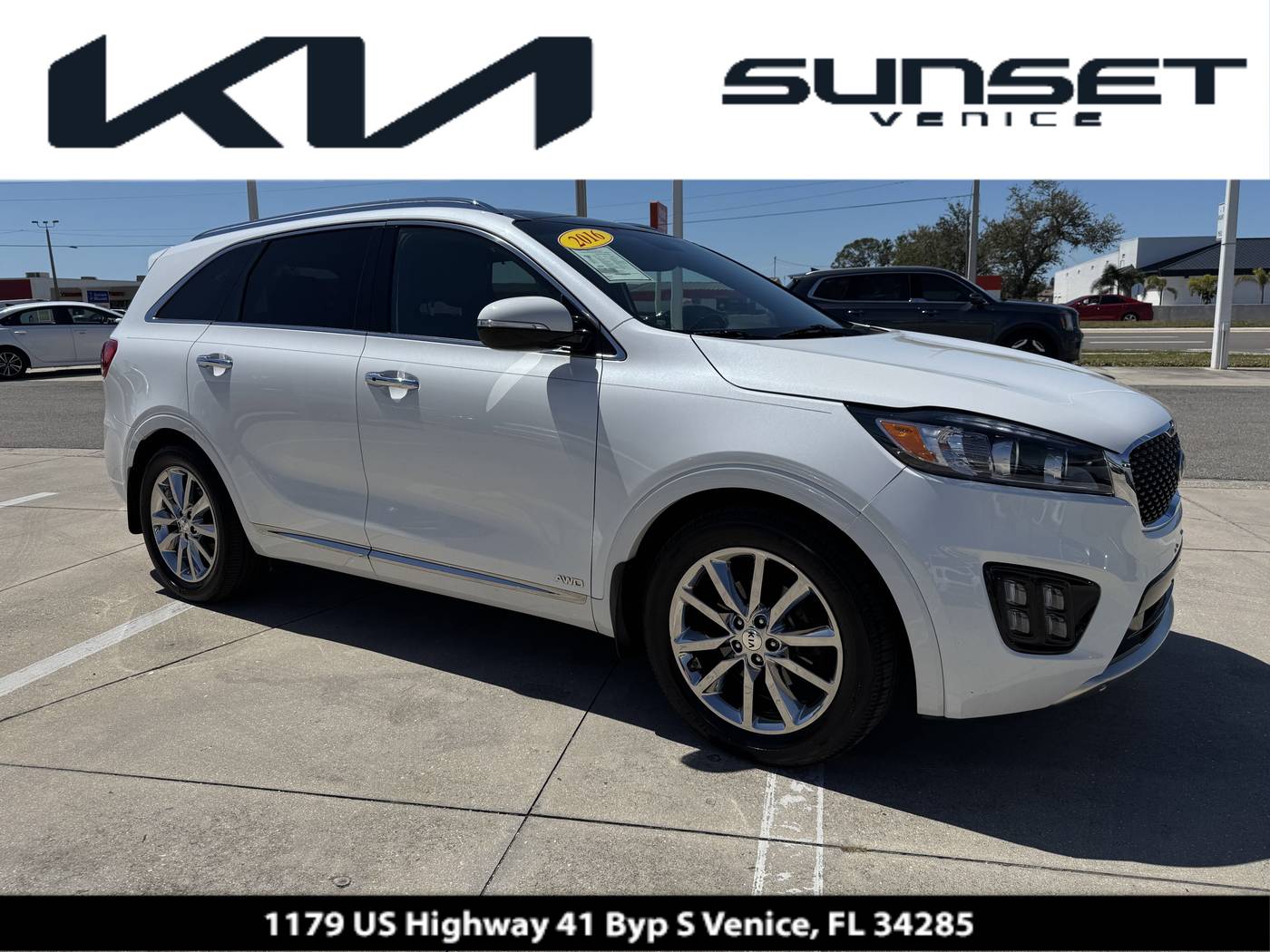 2016 Kia Sorento SX Limited V6 — SUV — 76,826 mi — Venice, FL