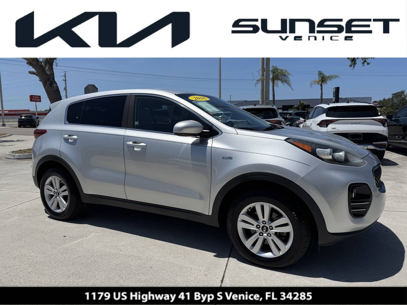 2018 Kia Sportage LX — SUV — 56,724 mi — Venice, FL
