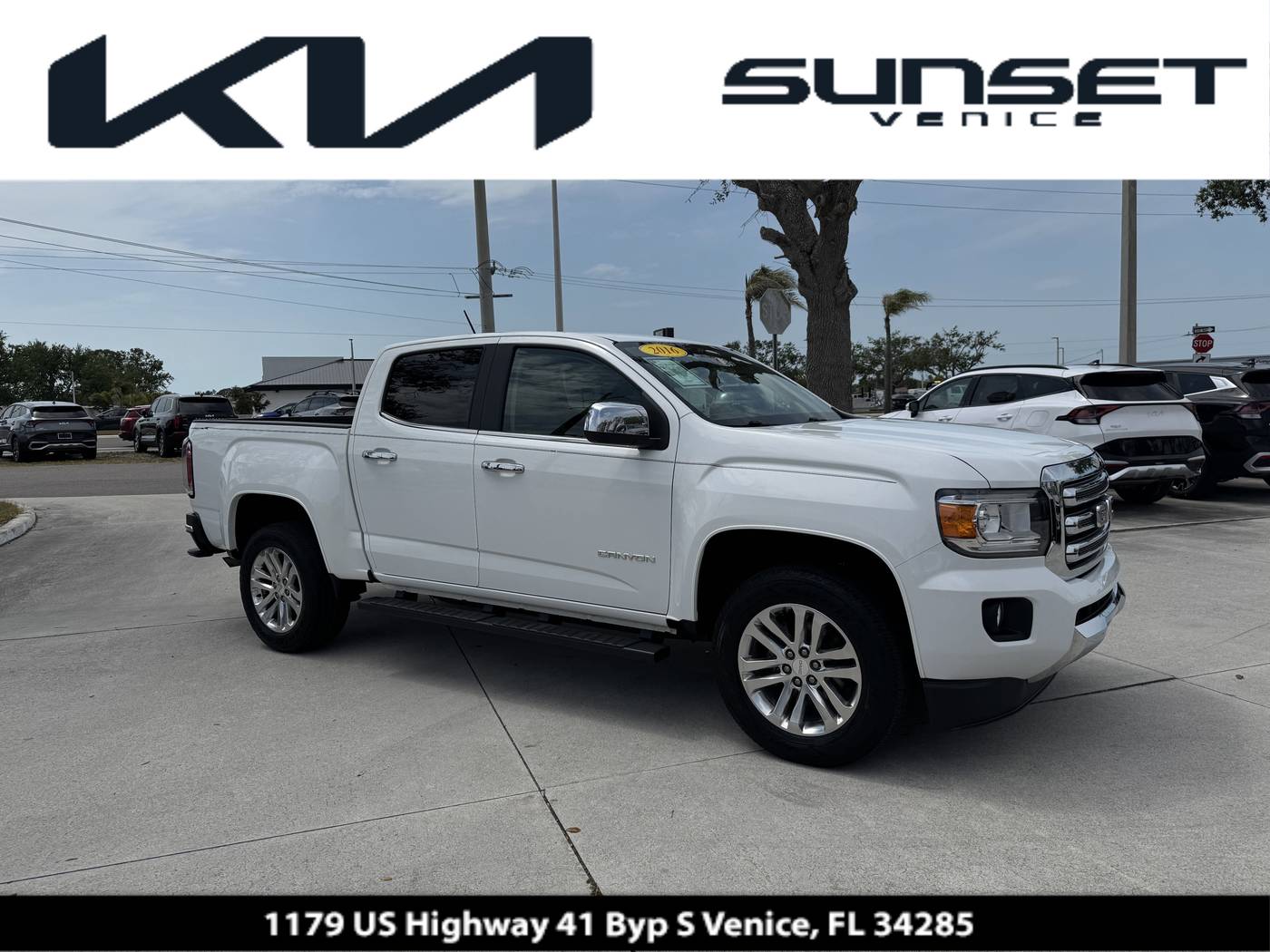 2016 GMC Canyon SLT — Pickup Truck — 36,087 mi — Venice, FL