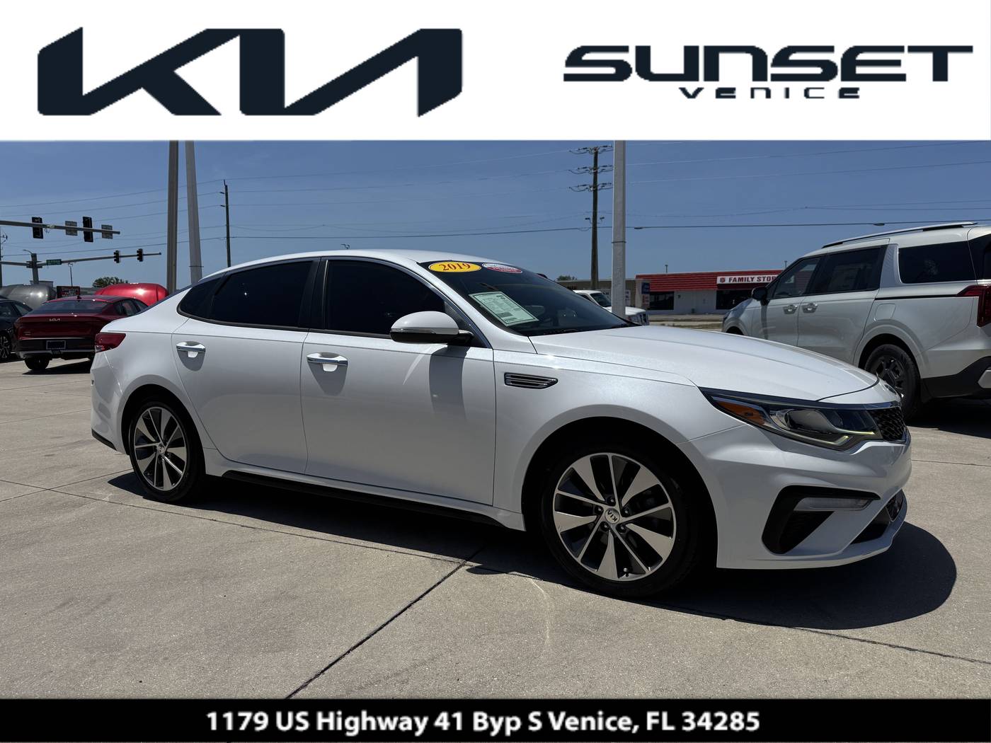 2019 Kia Optima S — Sedan — 52,553 mi — Venice, FL