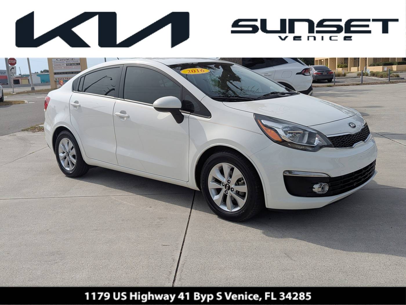 2016 Kia Rio EX — Sedan — 26,410 mi — Venice, FL