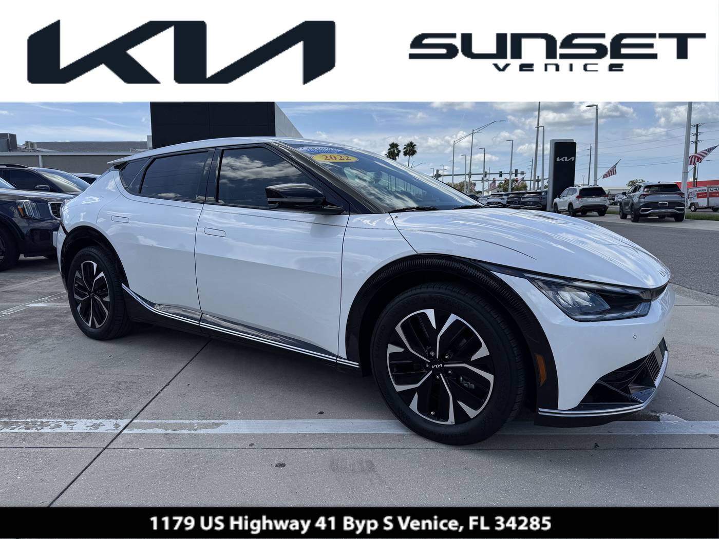 2022 Kia EV6 Wind — SUV — 19,545 mi — Venice, FL
