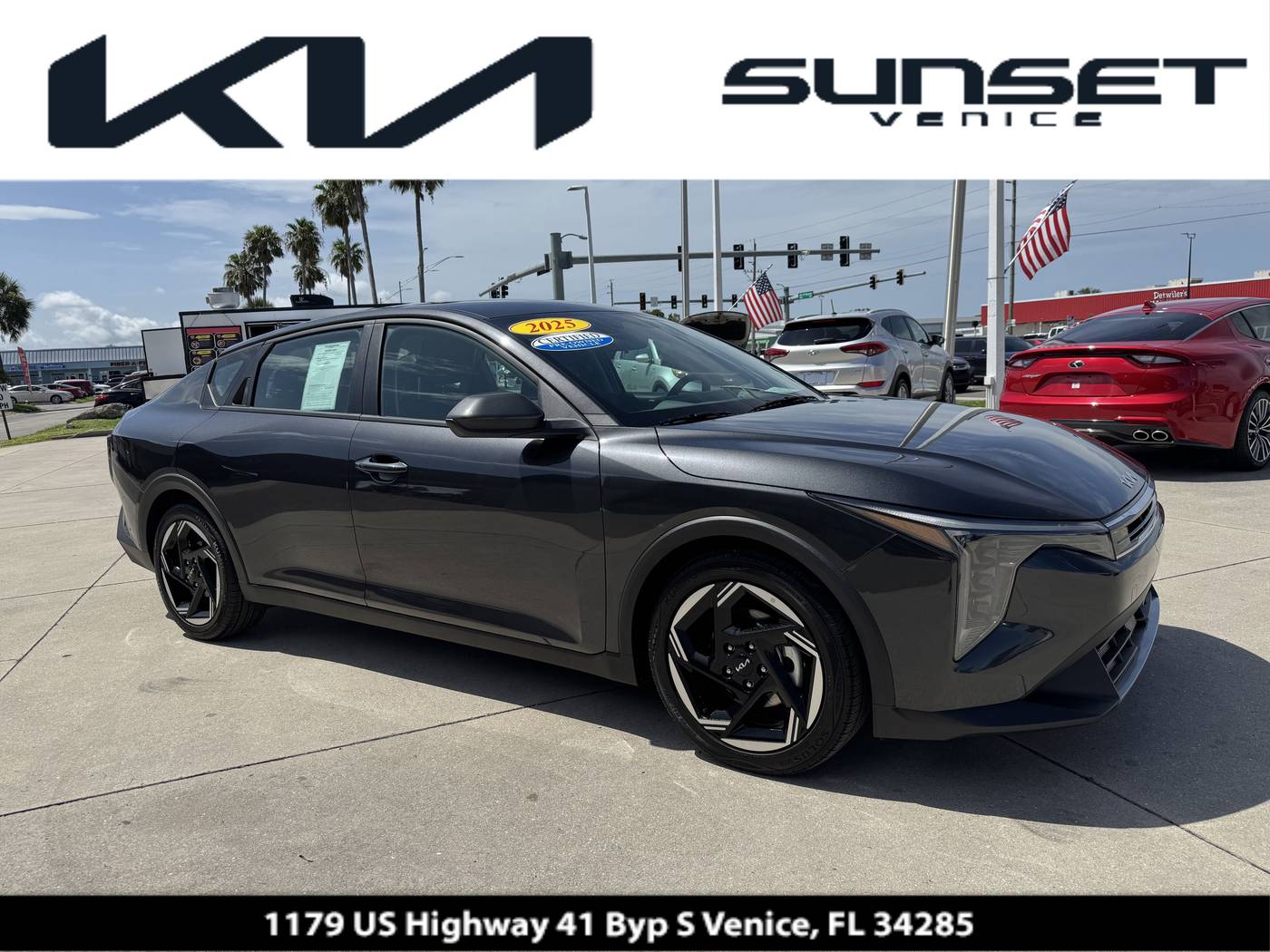 2025 Kia K4 EX — Sedan — 782 mi — Venice, FL