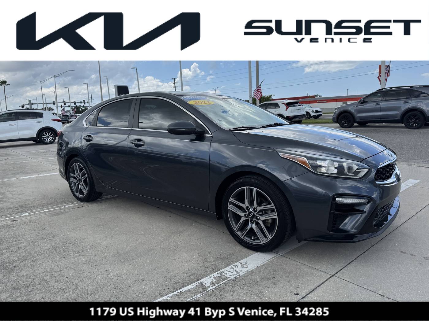 2021 Kia Forte EX — Sedan — 58,676 mi — Venice, FL