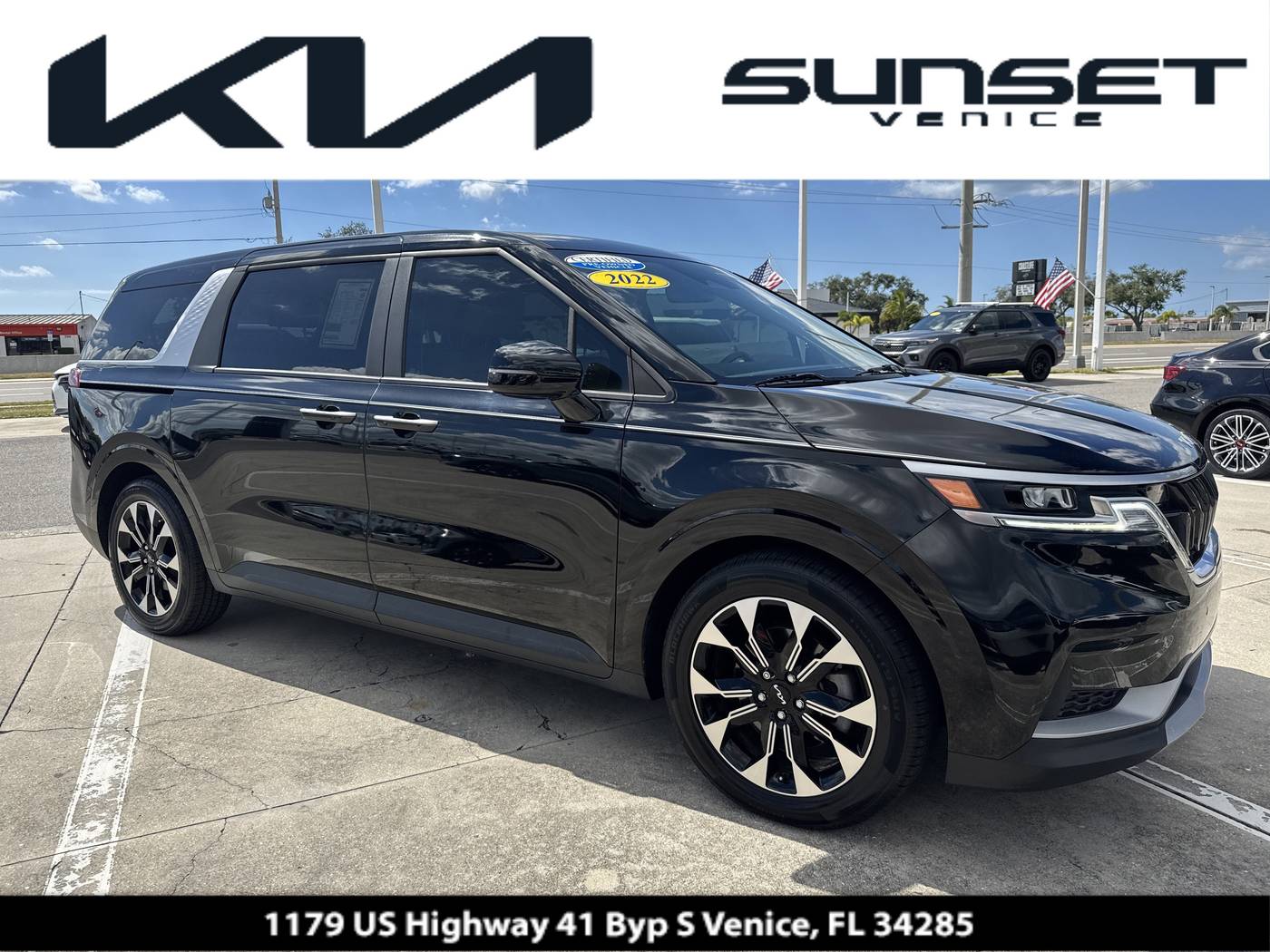 2022 Kia Carnival EX — Minivan — 40,102 mi — Venice, FL
