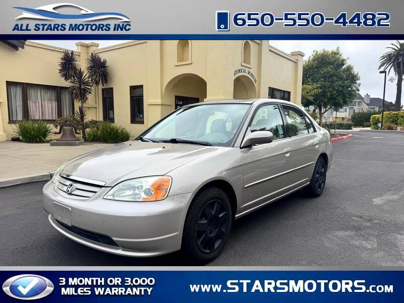 2002 Honda Civic EX — Sedan — 99,068 mi — Daly City, CA