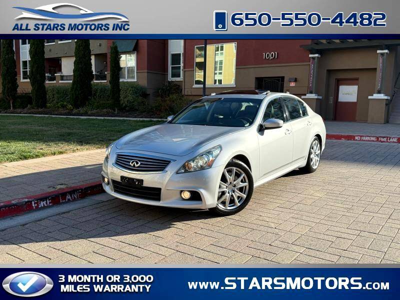 2011 INFINITI G G37 — Sedan — 119,941 mi — Daly City, CA