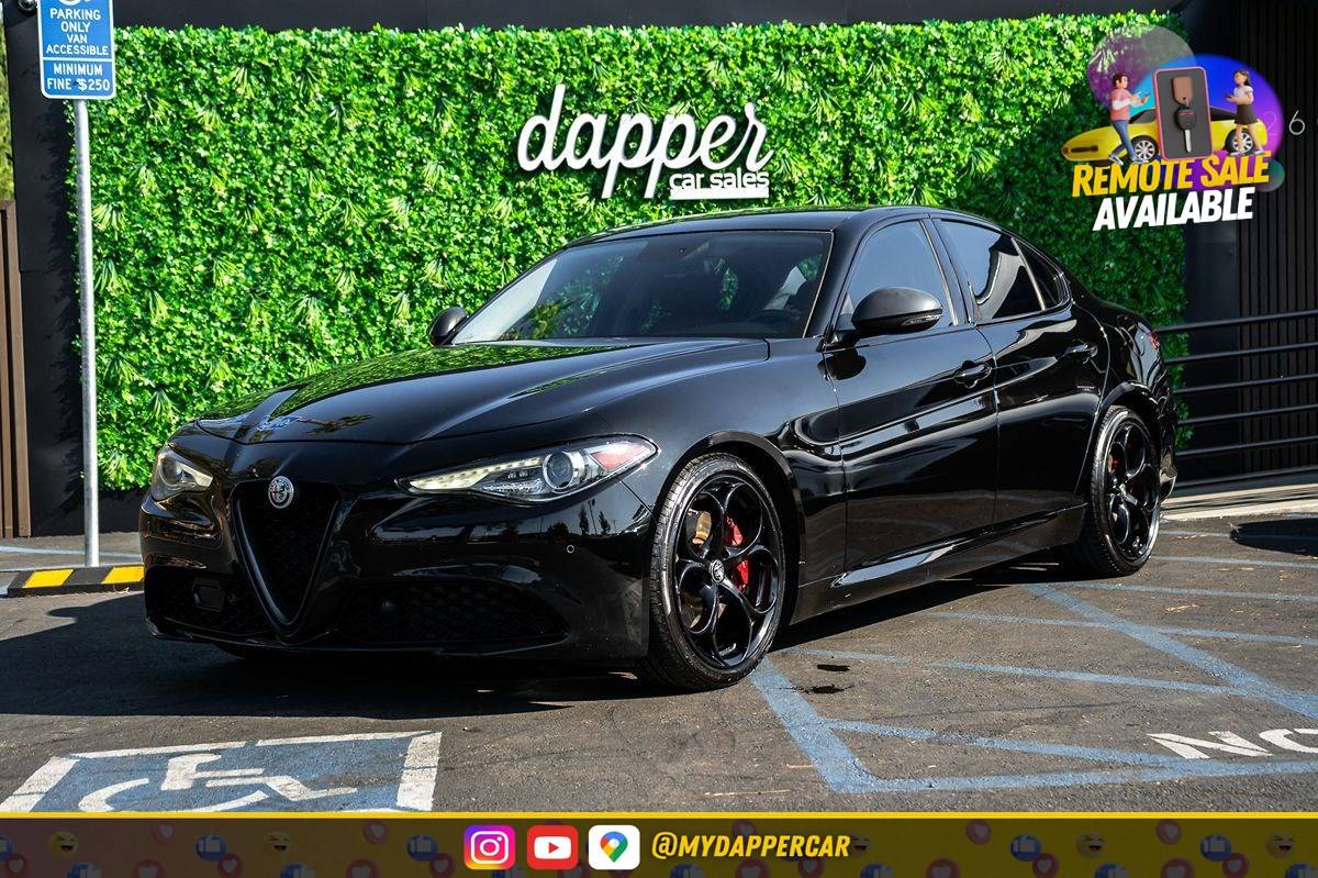 2019 Alfa Romeo Giulia Ti — Sedan — 63,000 mi — La Habra, CA