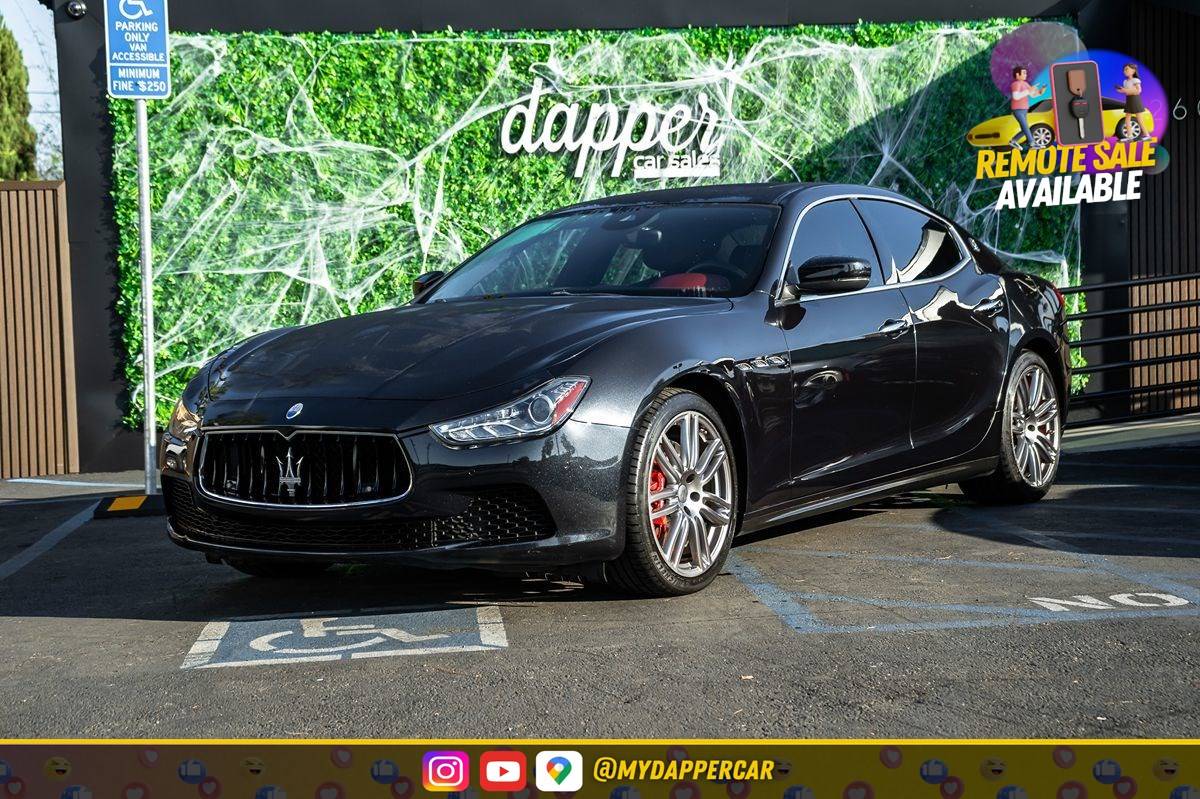 2017 Maserati Ghibli S Q4 — Sedan — 44,000 mi — La Habra, CA