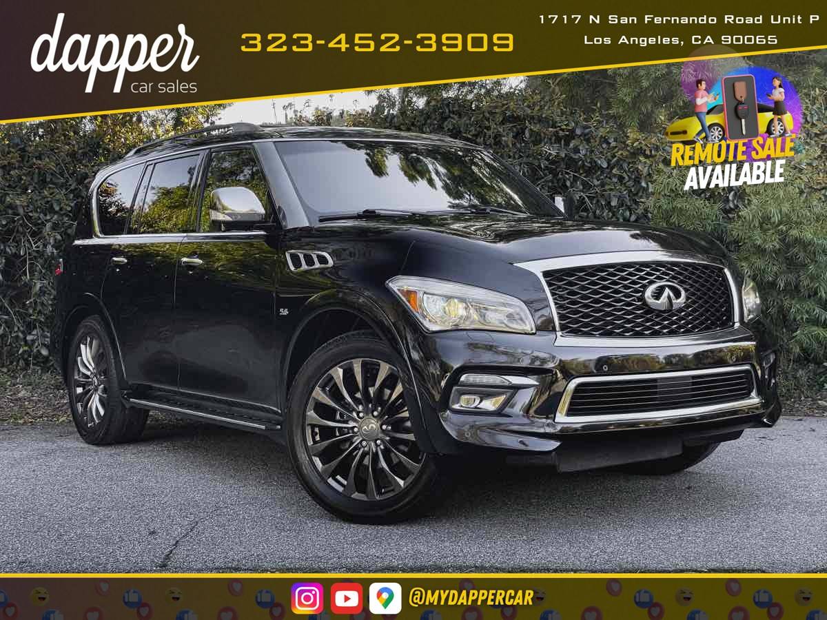 2015 INFINITI QX80 LIMITED — SUV — 75,000 mi — LOS ANGELES, CA