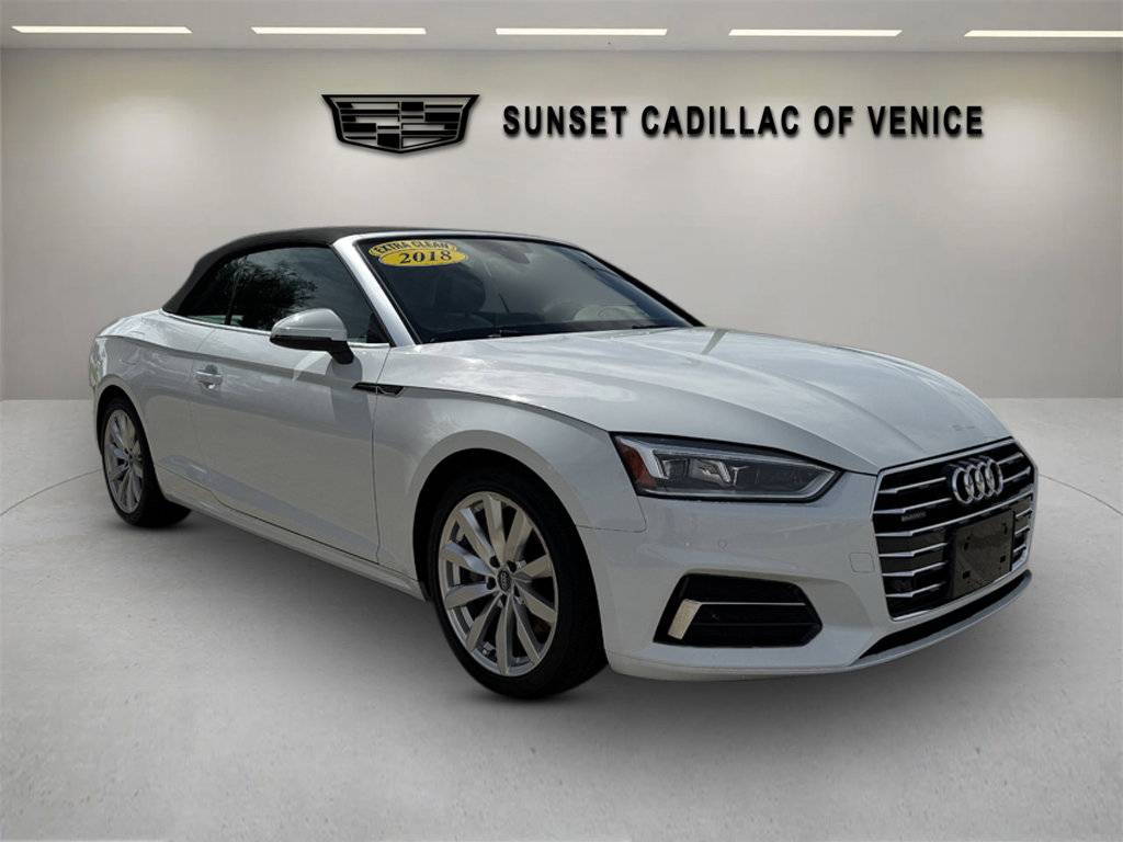 2018 Audi A5 Premium Plus — Convertible — 44,746 mi — Venice, FL