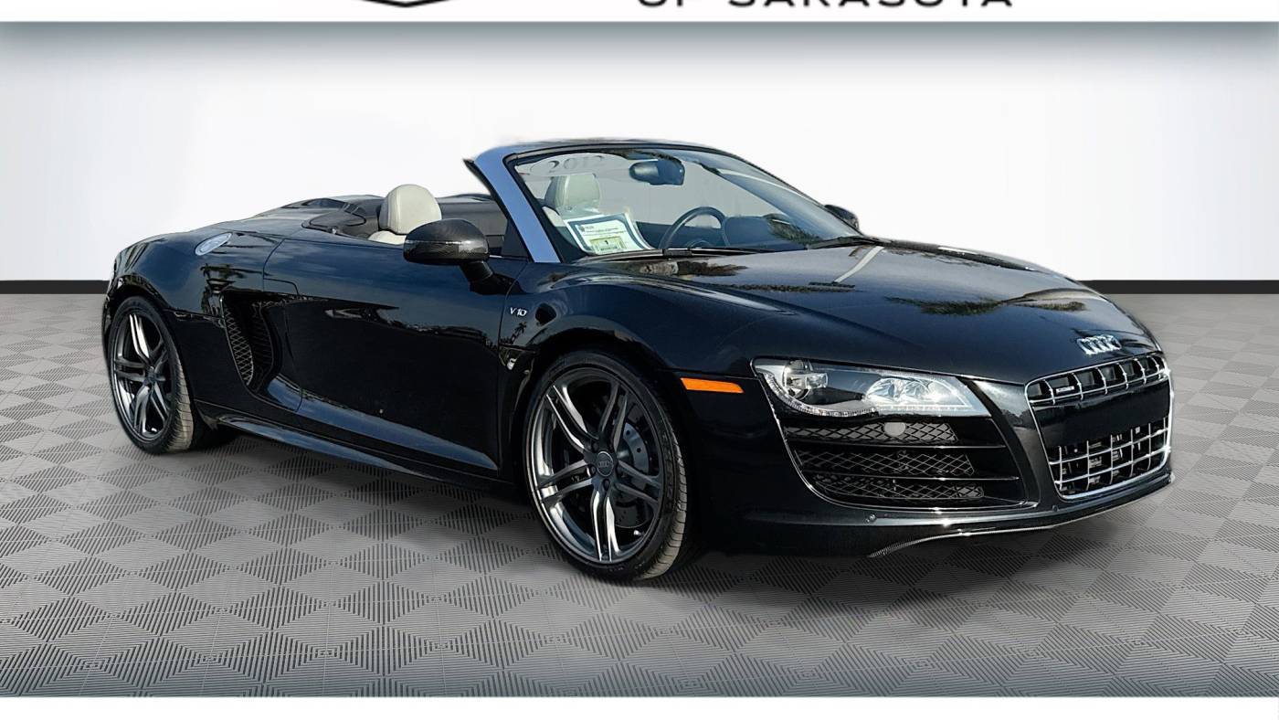 2012 Audi R8 5.2L — Convertible — 26,111 mi — Sarasota, FL