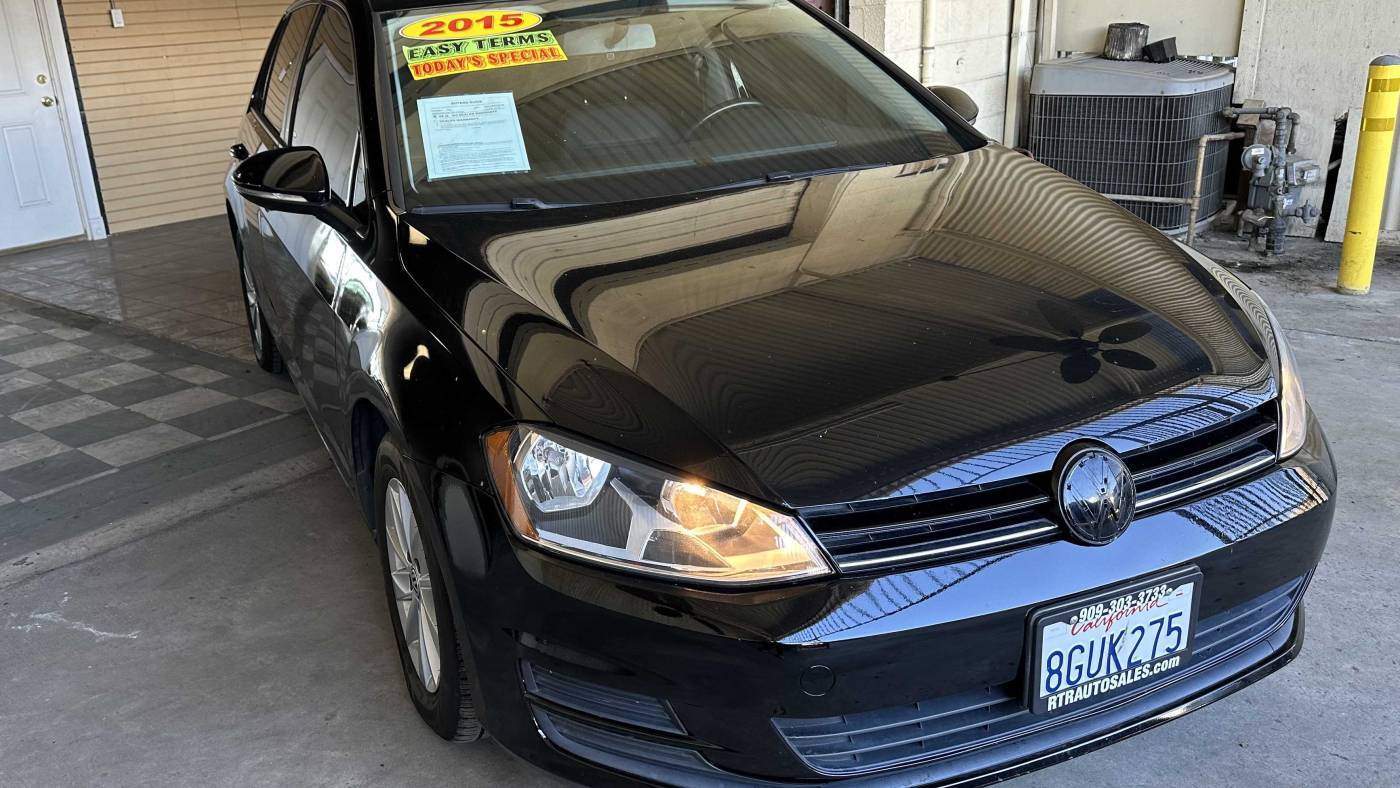 2015 Volkswagen Golf TSI S — Hatchback — 102,530 mi — Upland, CA