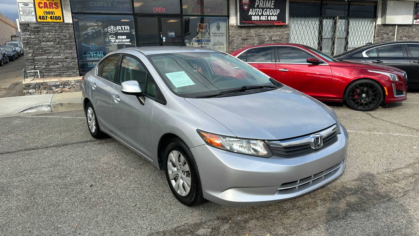 2012 Honda Civic LX — Sedan — 110,165 mi — Upland, CA