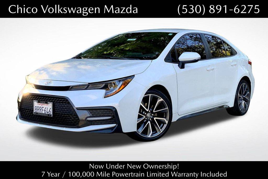 2020 Toyota Corolla SE — Sedan — 41,810 mi — Chico, CA
