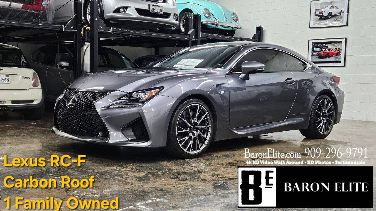 2015 Lexus RC RC F — Coupe — 48,765 mi — Upland, CA