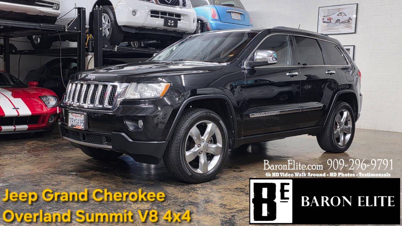 2013 Jeep Grand Cherokee Overland — SUV — 135,333 mi — Upland, CA