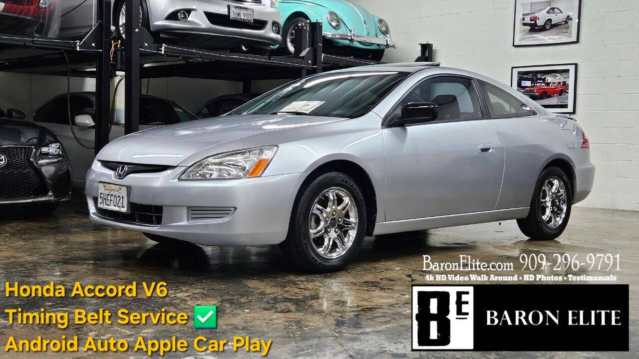 2003 Honda Accord EX V6 — Coupe — 124,062 mi — Upland, CA