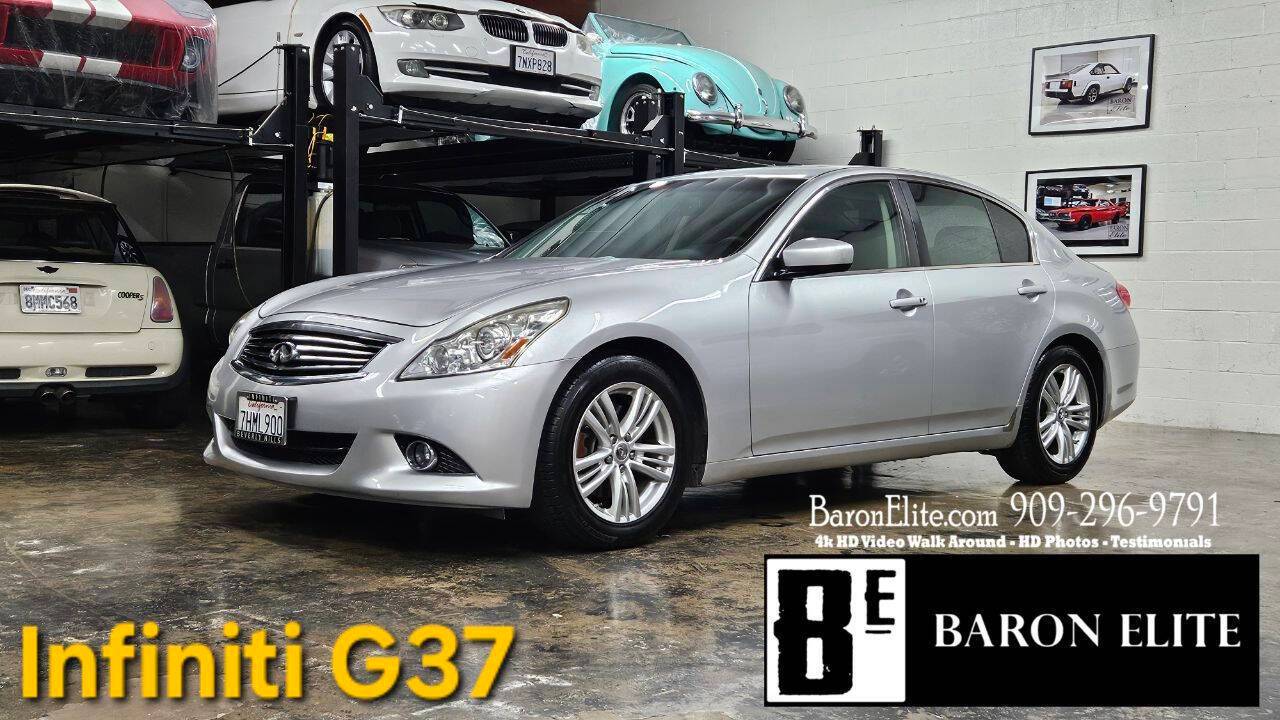 2011 INFINITI G G37 — Sedan — 92,640 mi — Upland, CA