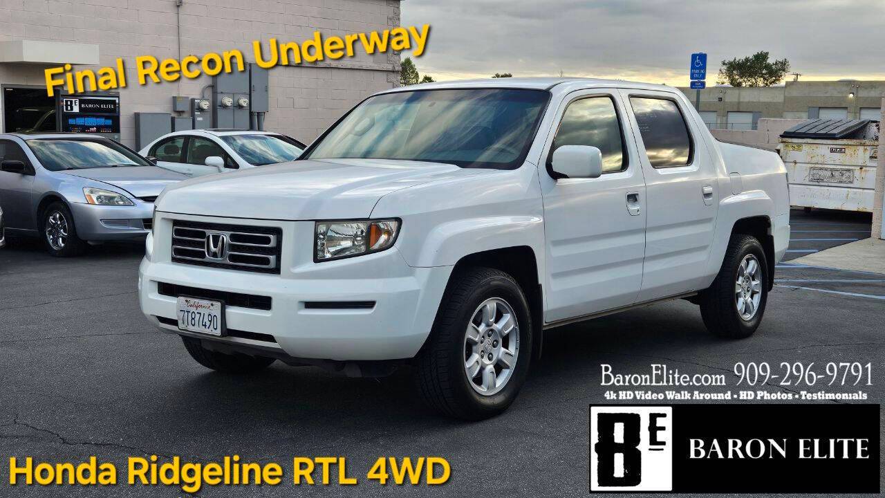 2006 Honda Ridgeline RTL — Pickup Truck — 173,667 mi — Upland, CA