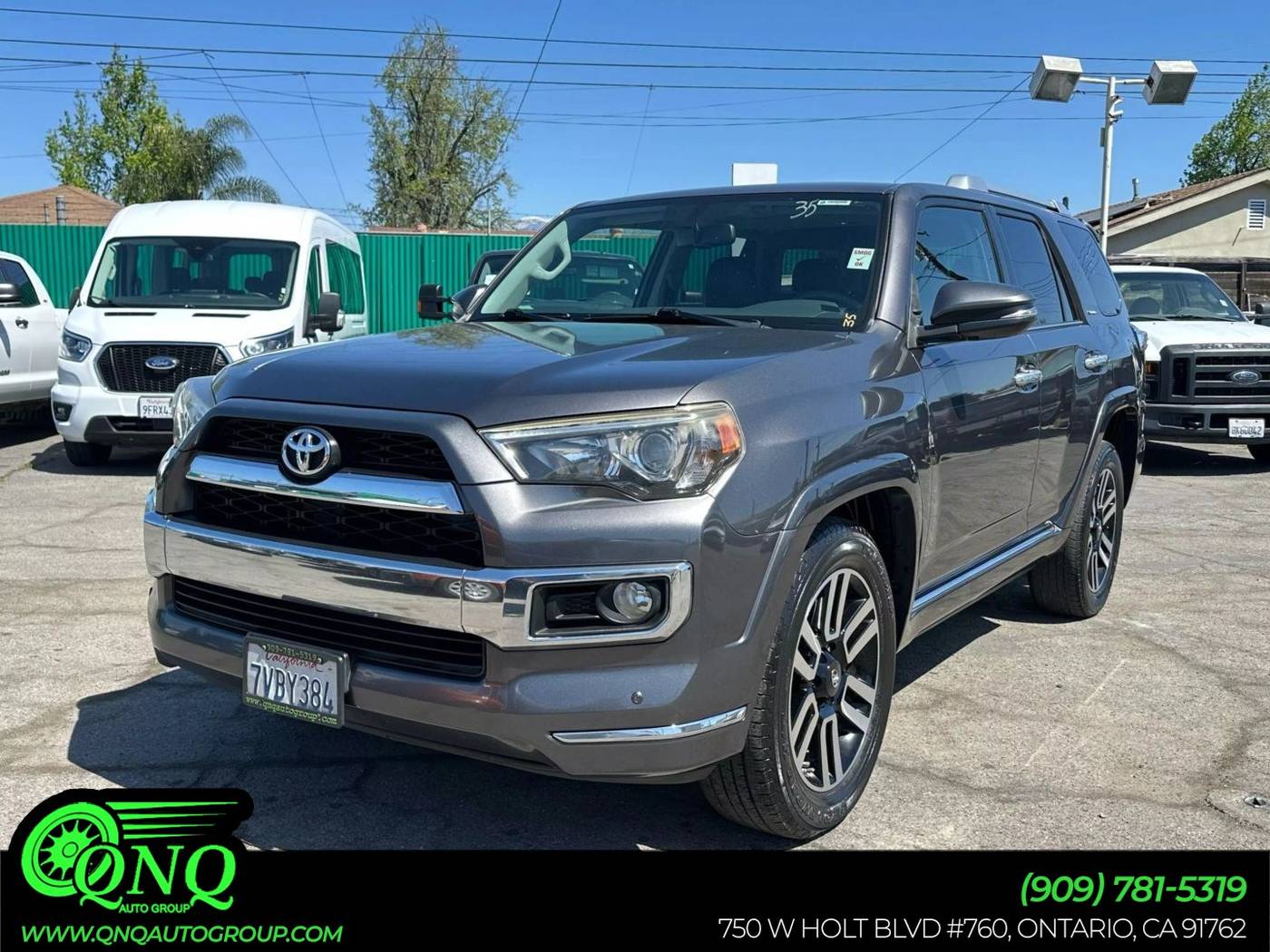 2016 Toyota 4Runner Limited — SUV — 129,334 mi — Ontario, CA