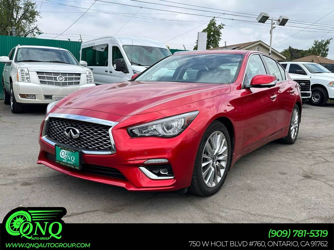 2021 INFINITI Q50 3.0t LUXE — Sedan — 35,626 mi — Ontario, CA