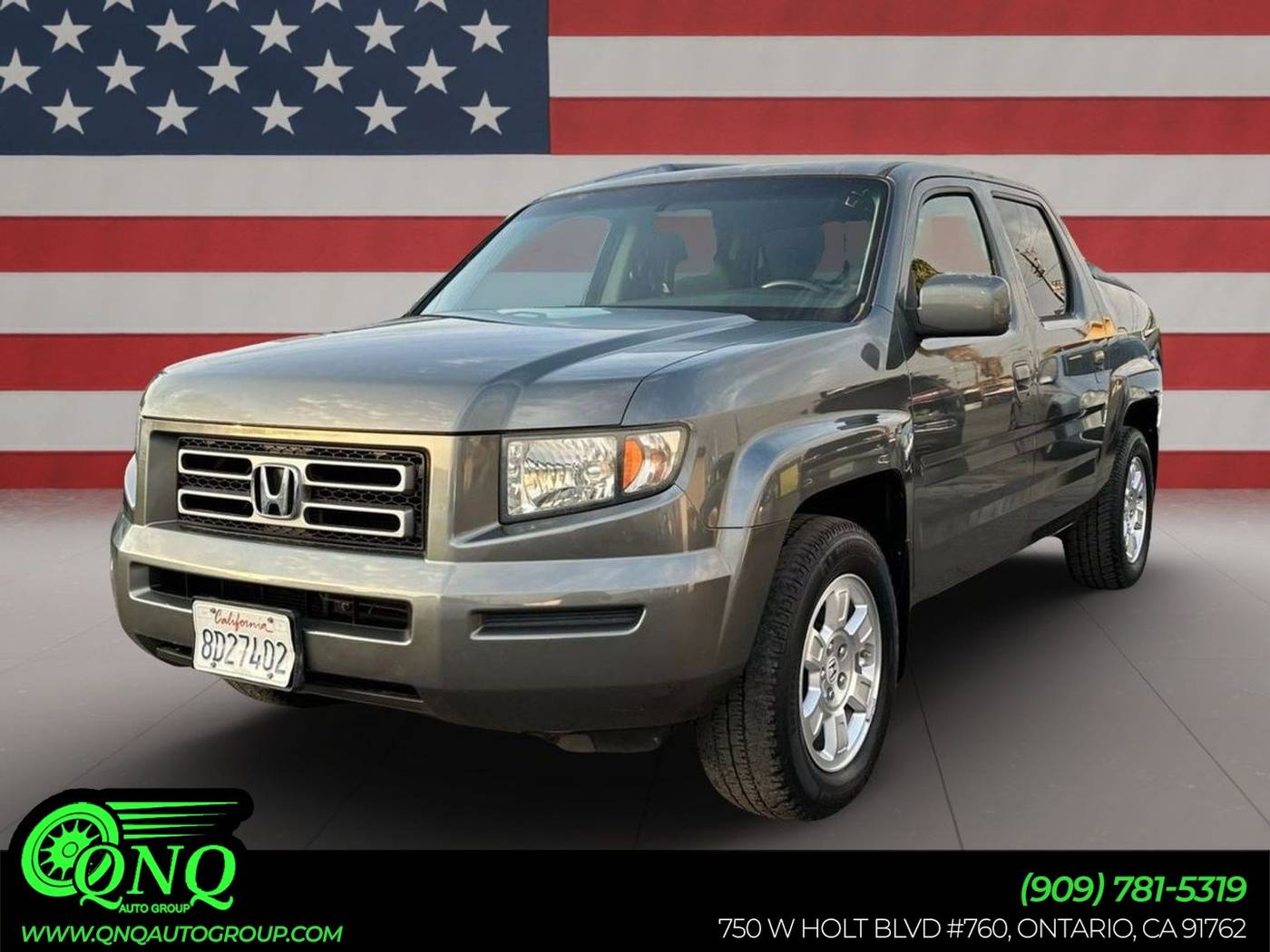 2008 Honda Ridgeline RTS — Pickup Truck — 163,581 mi — Ontario, CA