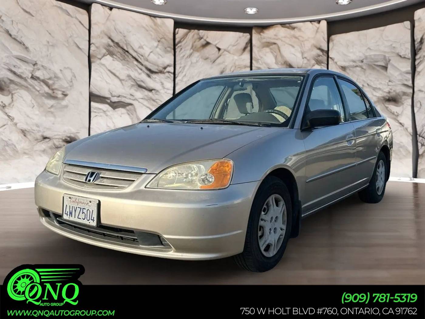 2002 Honda Civic LX — Sedan — 122,928 mi — Ontario, CA