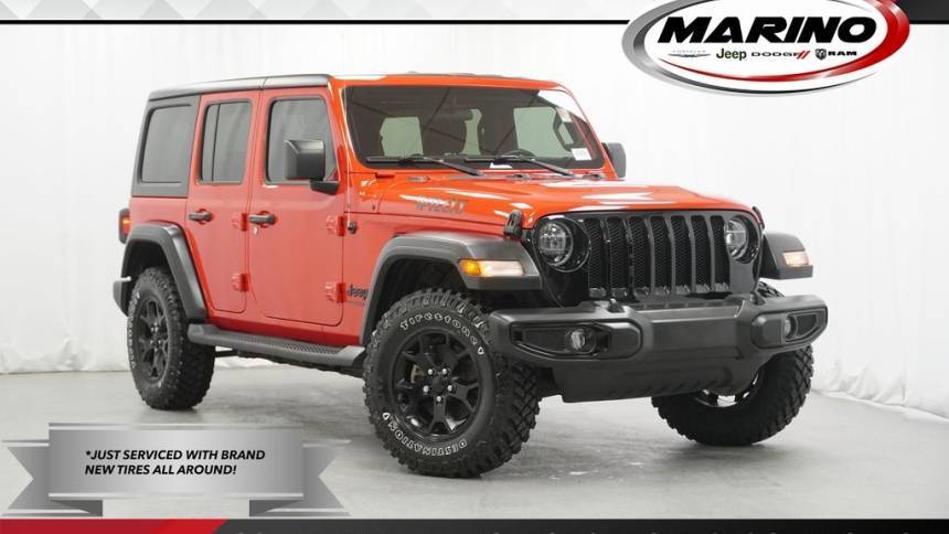 2021 Jeep Wrangler Willys — SUV — 45,509 mi — Chicago, IL