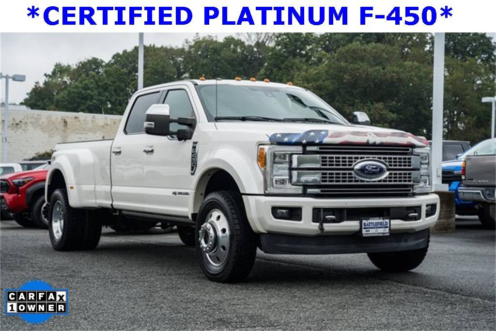 2017 Ford Super Duty F-450 Platinum — Pickup Truck — 85,575 mi — Culpeper, VA