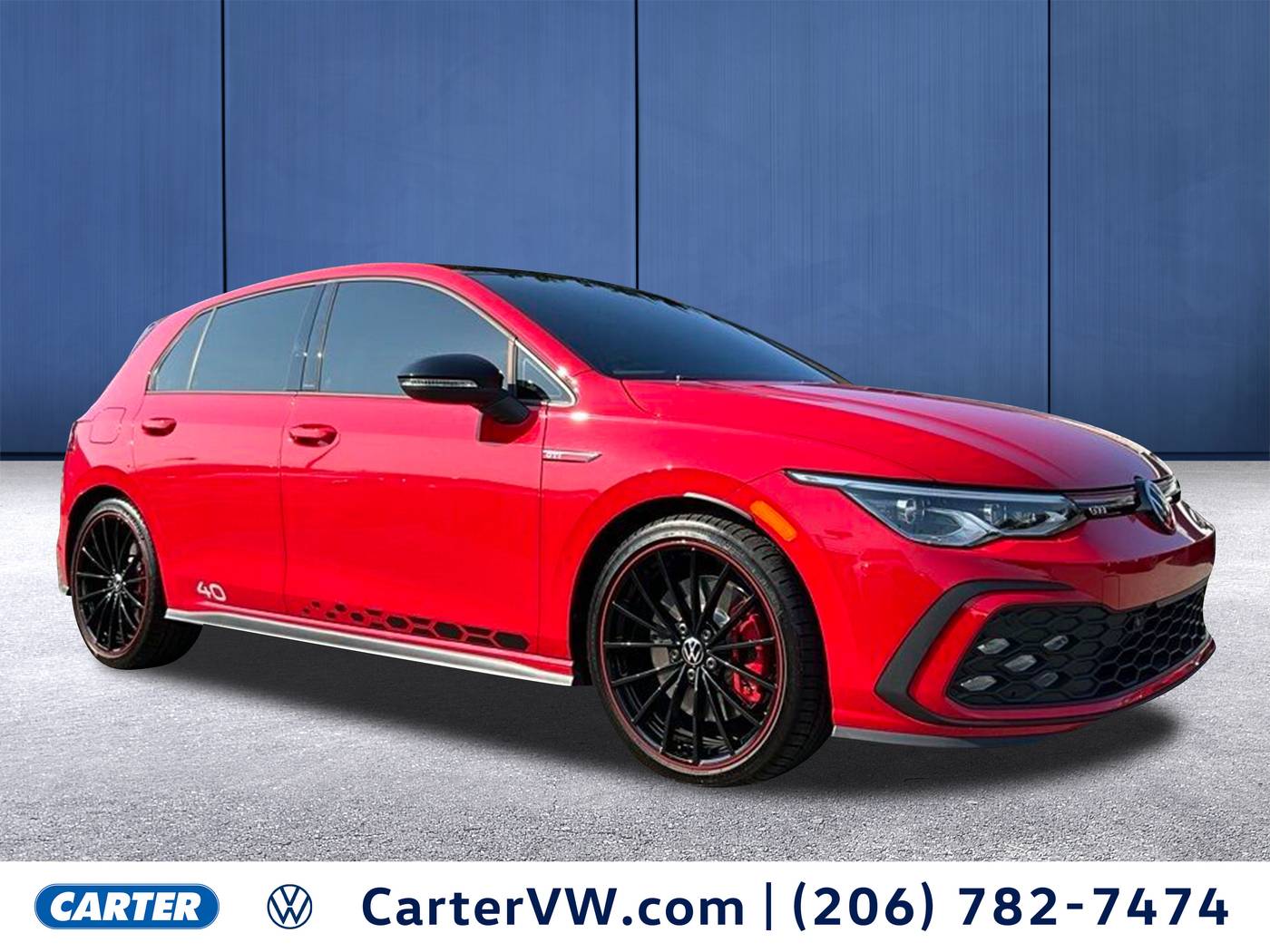 2023 Volkswagen Golf GTI 40th Anniversary Edition — Hatchback — 17,721 mi — Seattle, WA