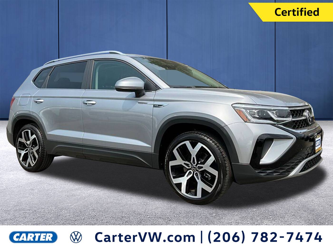 2022 Volkswagen Taos SEL — SUV — 7,273 mi — Seattle, WA