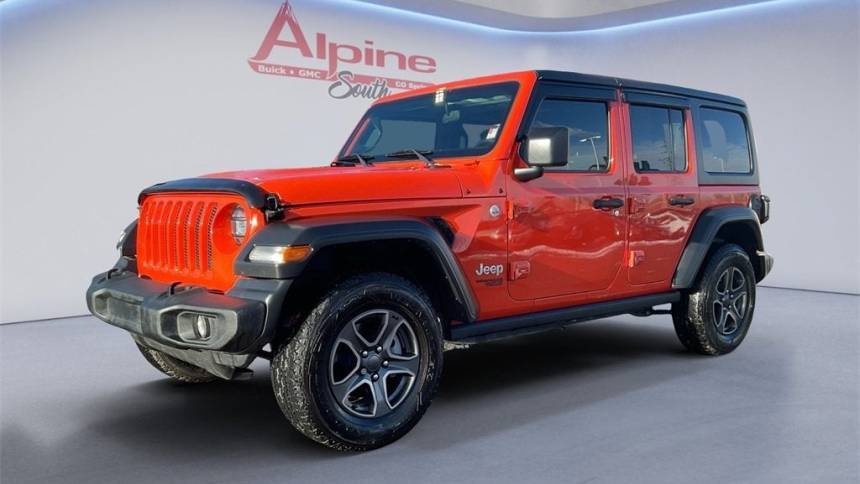2018 Jeep Wrangler Sport S — SUV — 51,609 mi — Colorado Springs, CO