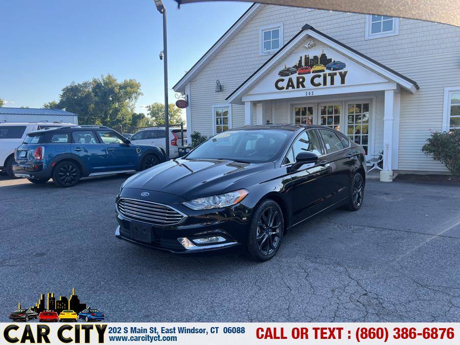 2018 Ford Fusion SE — Sedan — 60,347 mi — East Windsor, CT