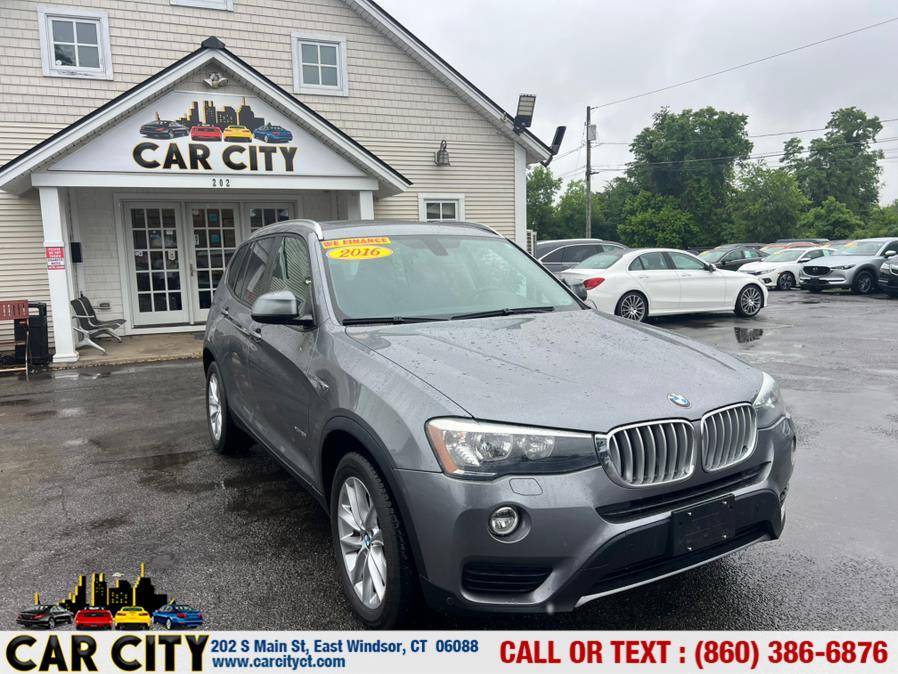 2016 BMW X3 28i — SUV — 90,088 mi — East Windsor, CT