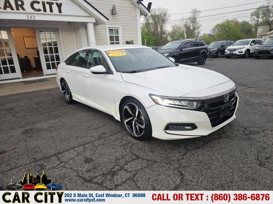 2018 Honda Accord Sport — Sedan — 155,607 mi — East Windsor, CT