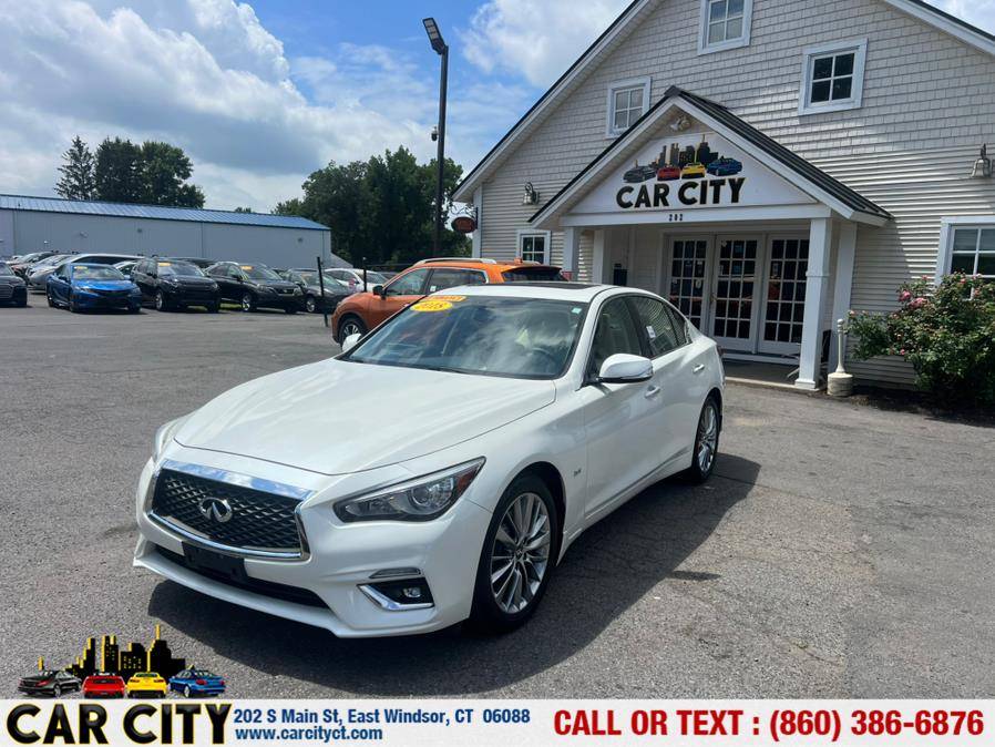 2018 INFINITI Q50 3.0t LUXE — Sedan — 126,845 mi — East Windsor, CT