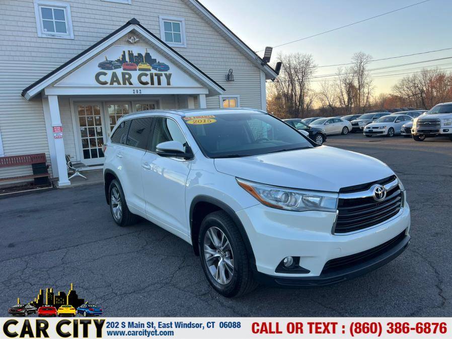 2015 Toyota Highlander XLE — SUV — 91,156 mi — East Windsor, CT