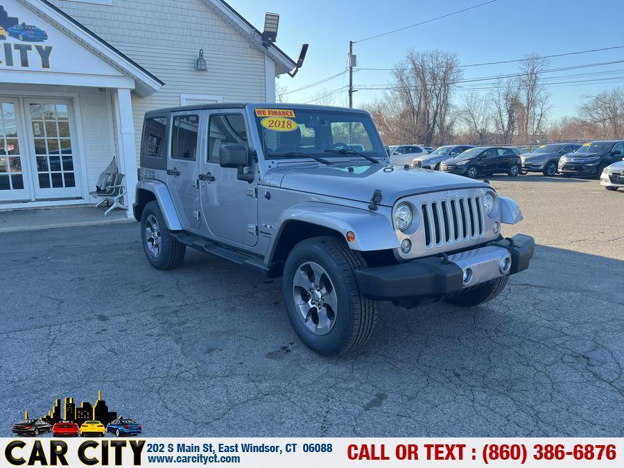 2018 Jeep Wrangler Sahara — SUV — 148,610 mi — East Windsor, CT