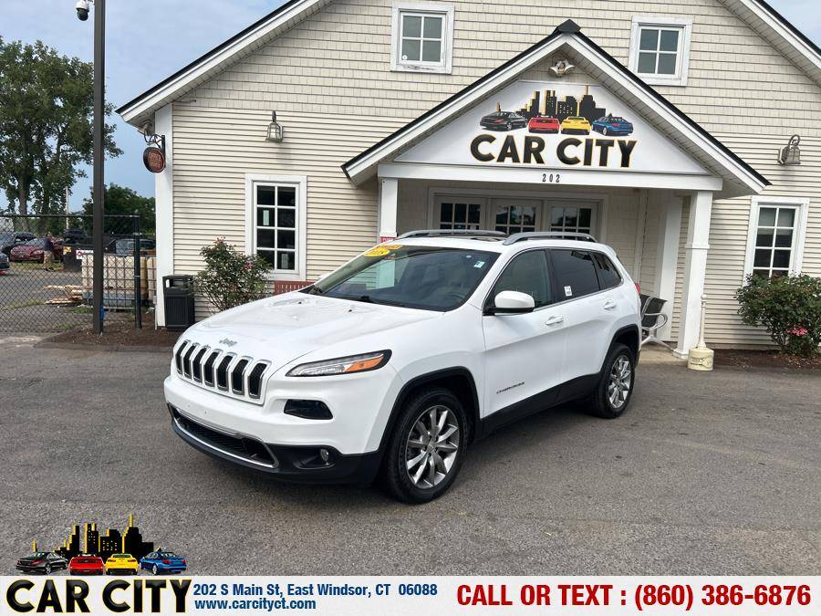 2018 Jeep Cherokee Limited — SUV — 89,168 mi — East Windsor, CT