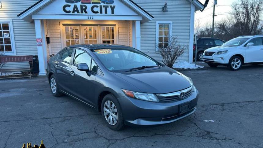 2012 Honda Civic LX — Sedan — 122,587 mi — East Windsor, CT