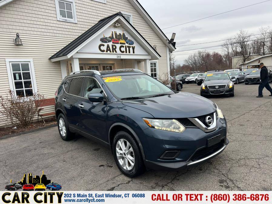 2015 Nissan Rogue SV — SUV — 91,079 mi — East Windsor, CT