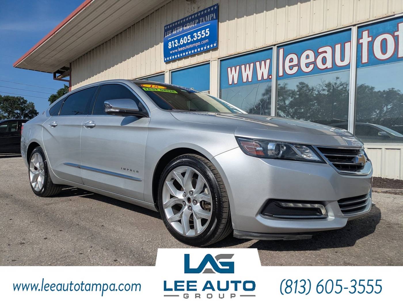 2018 Chevrolet Impala Premier — Sedan — 158,135 mi — Tampa, FL