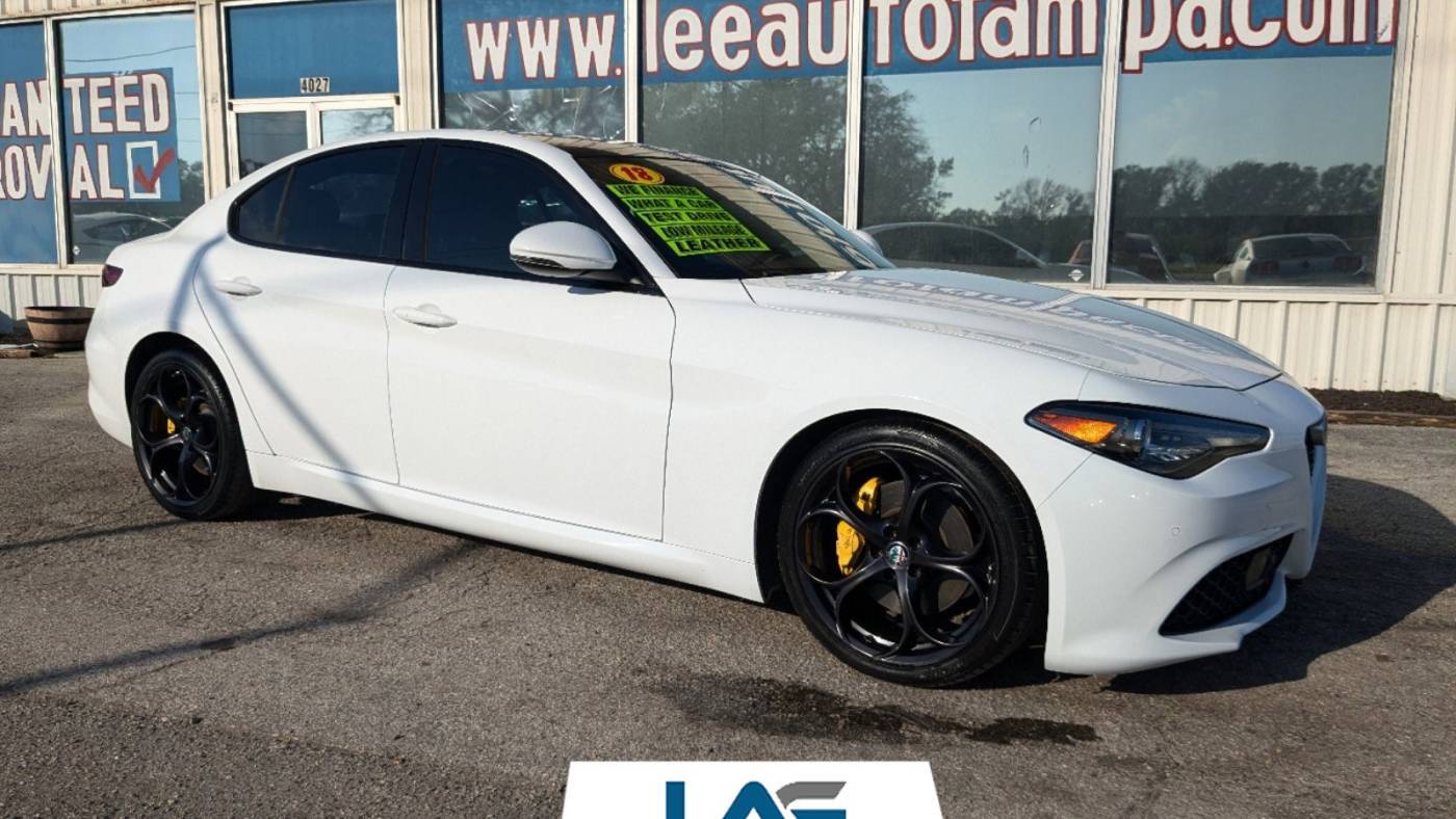 2018 Alfa Romeo Giulia Ti Sport — Sedan — 66,971 mi — Tampa, FL
