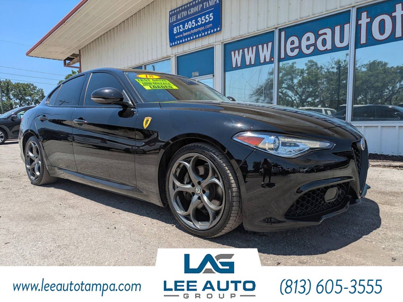 2018 Alfa Romeo Giulia Ti Sport — Sedan — 37,197 mi — Tampa, FL