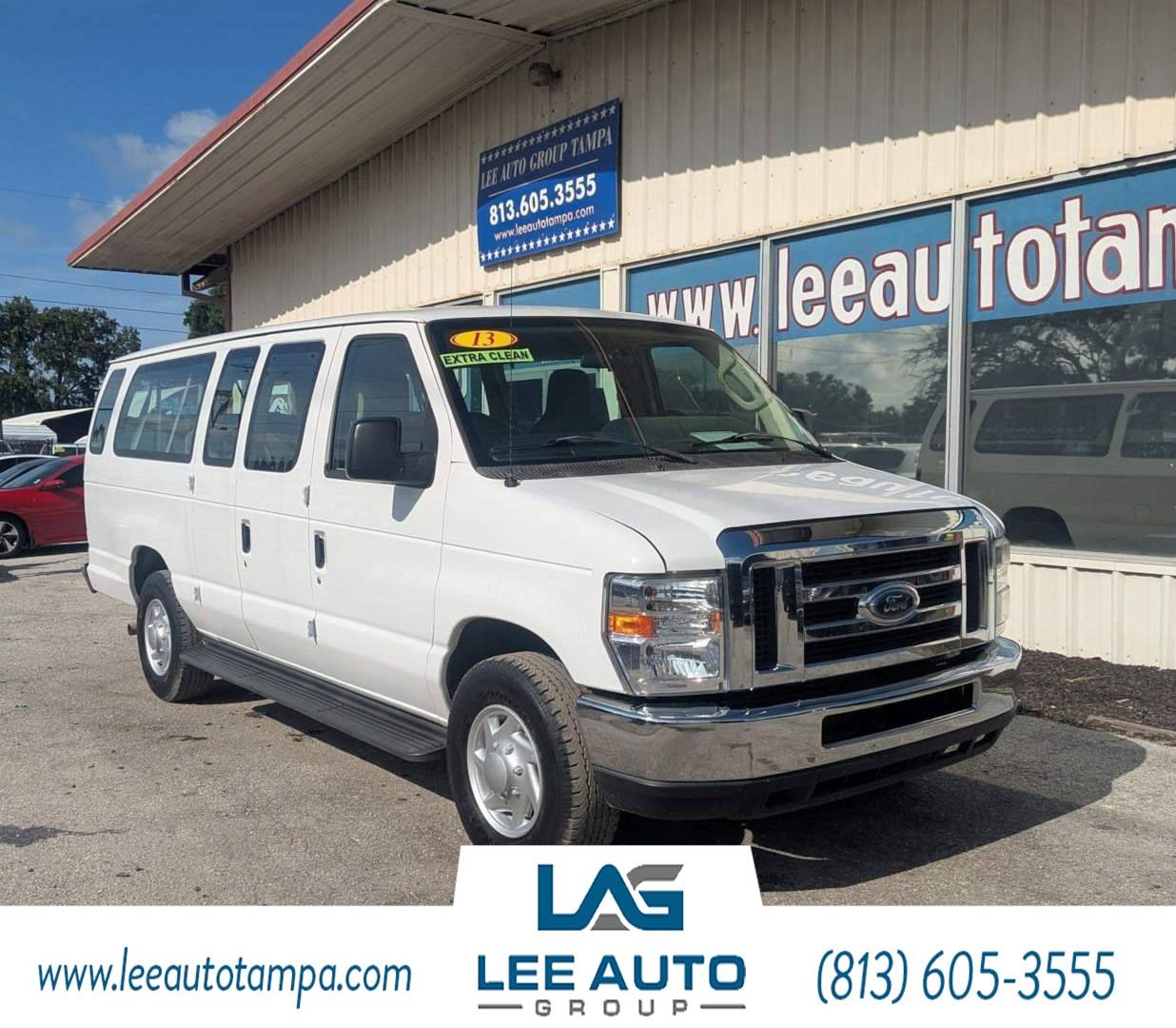 2013 Ford Econoline Wagon E-350 Super Duty XLT — Passenger Van — 107,118 mi — Tampa, FL