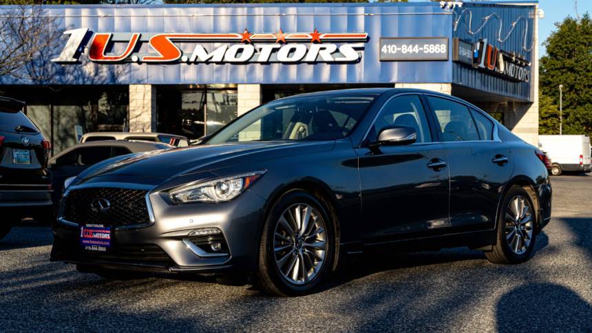 2022 INFINITI Q50 LUXE — Sedan — 17,667 mi — Edgewood, MD