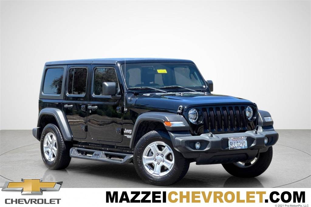 2021 Jeep Wrangler Sport S — SUV — 44,550 mi — Vacaville, CA
