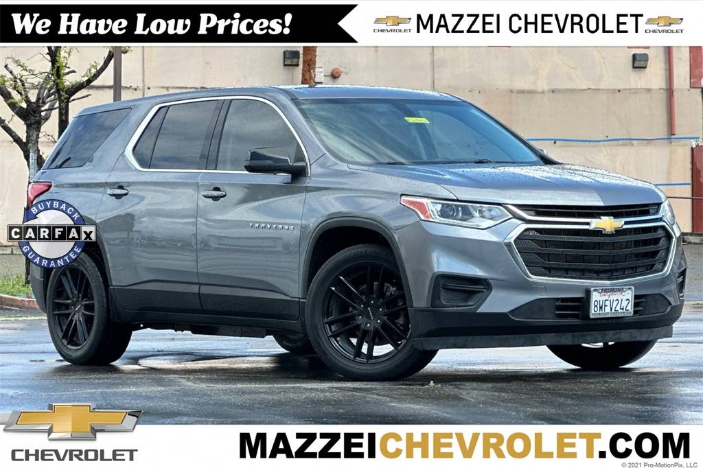 2021 Chevrolet Traverse LS — SUV — 75,426 mi — Vacaville, CA