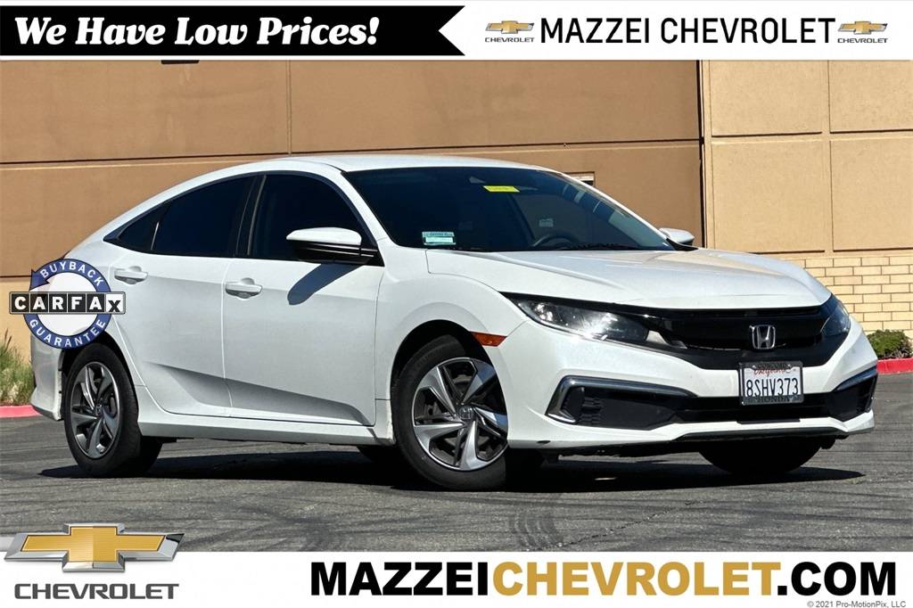 2020 Honda Civic LX — Sedan — 50,115 mi — Vacaville, CA